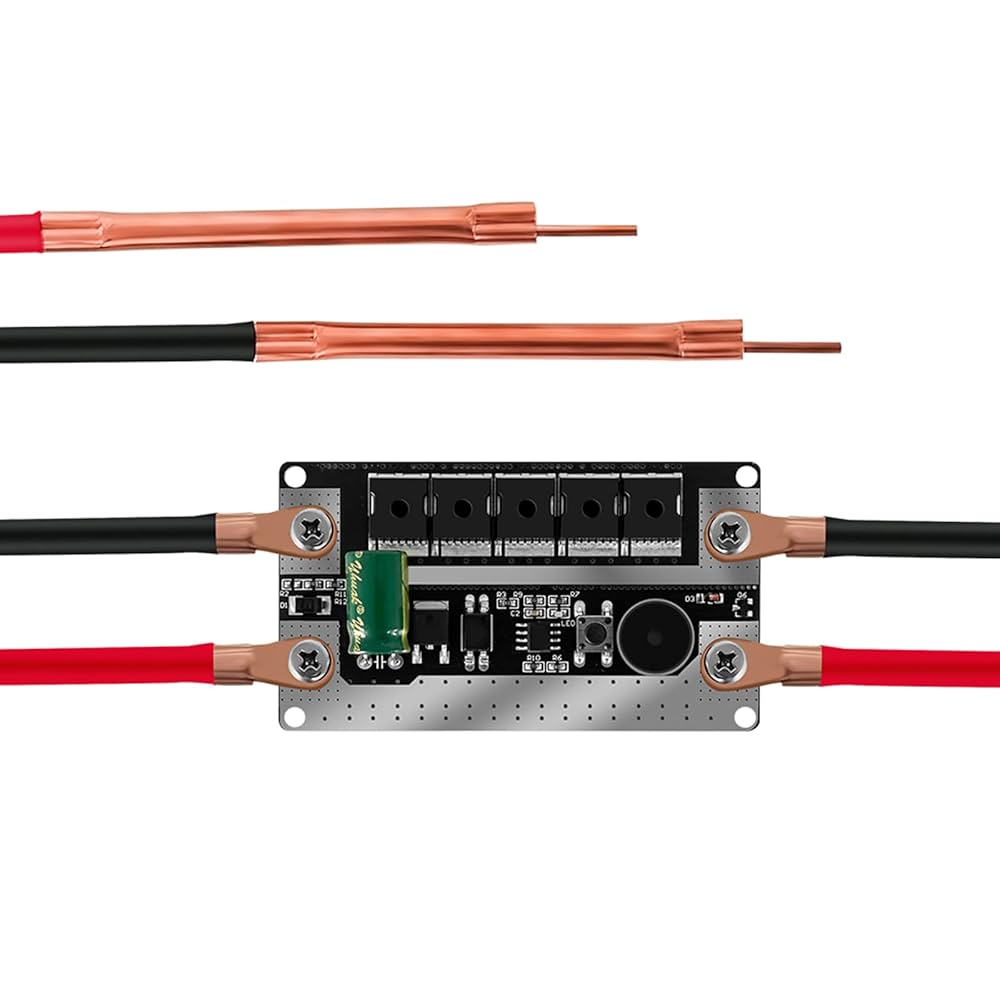 12vバッテリー　溶接機等 Amazon | DIY スポット溶接機キットポータブル 12V バッテリー